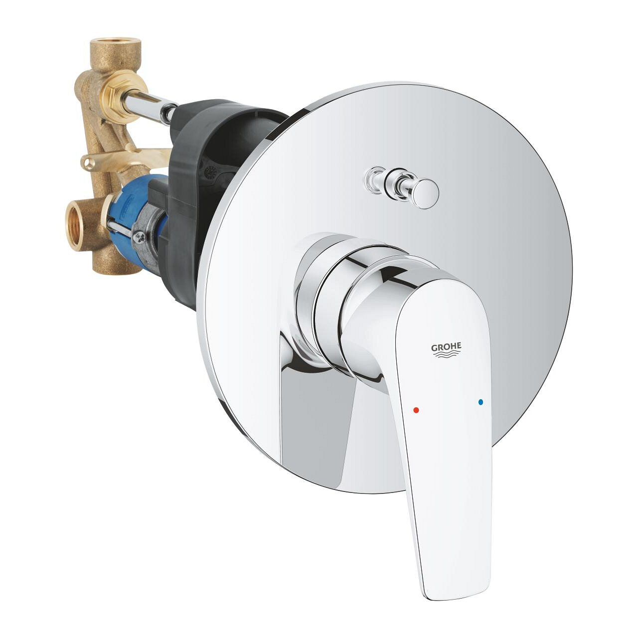 Смеситель для ванны однорычажный Grohe BauFlow 29113000