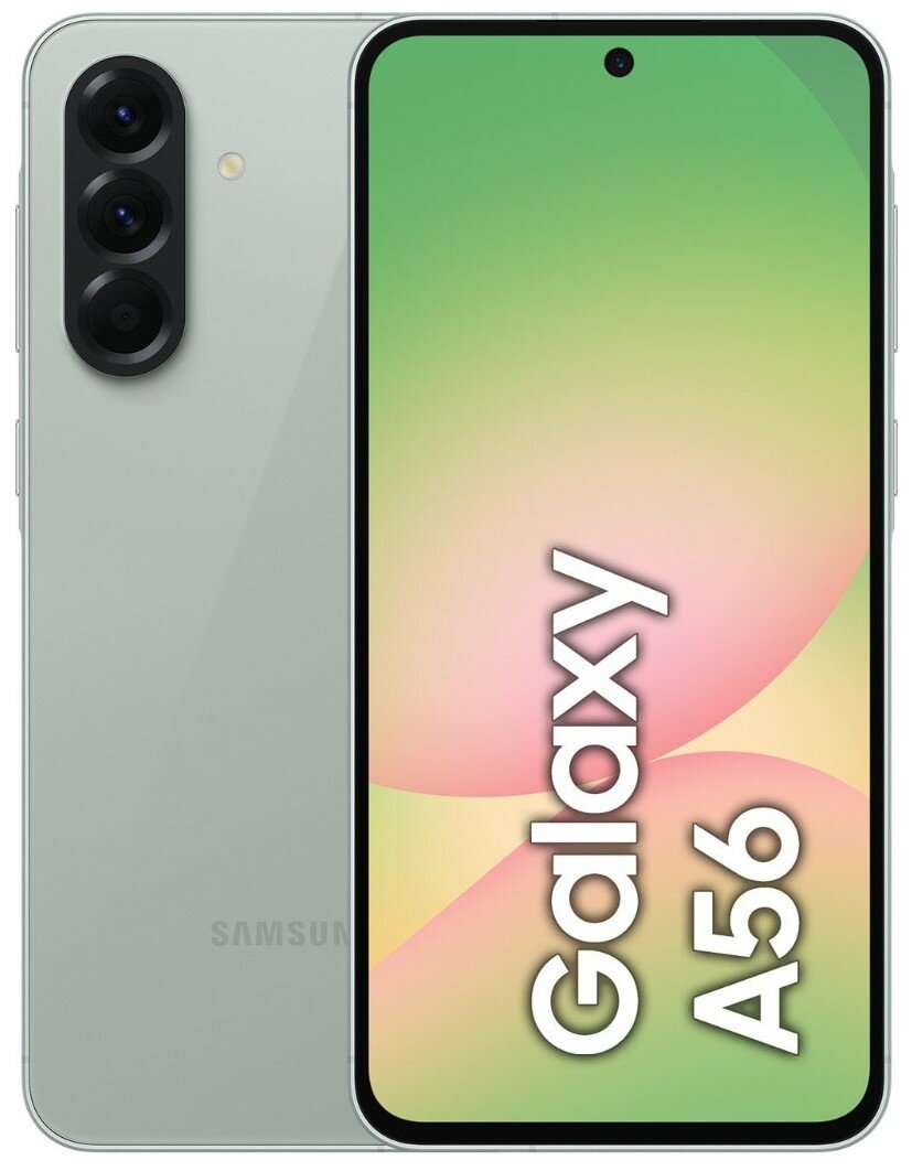 Смартфон Samsung Galaxy A56 5G 8/128GB, SM-A566 Global, Зелёный, Без Rustore