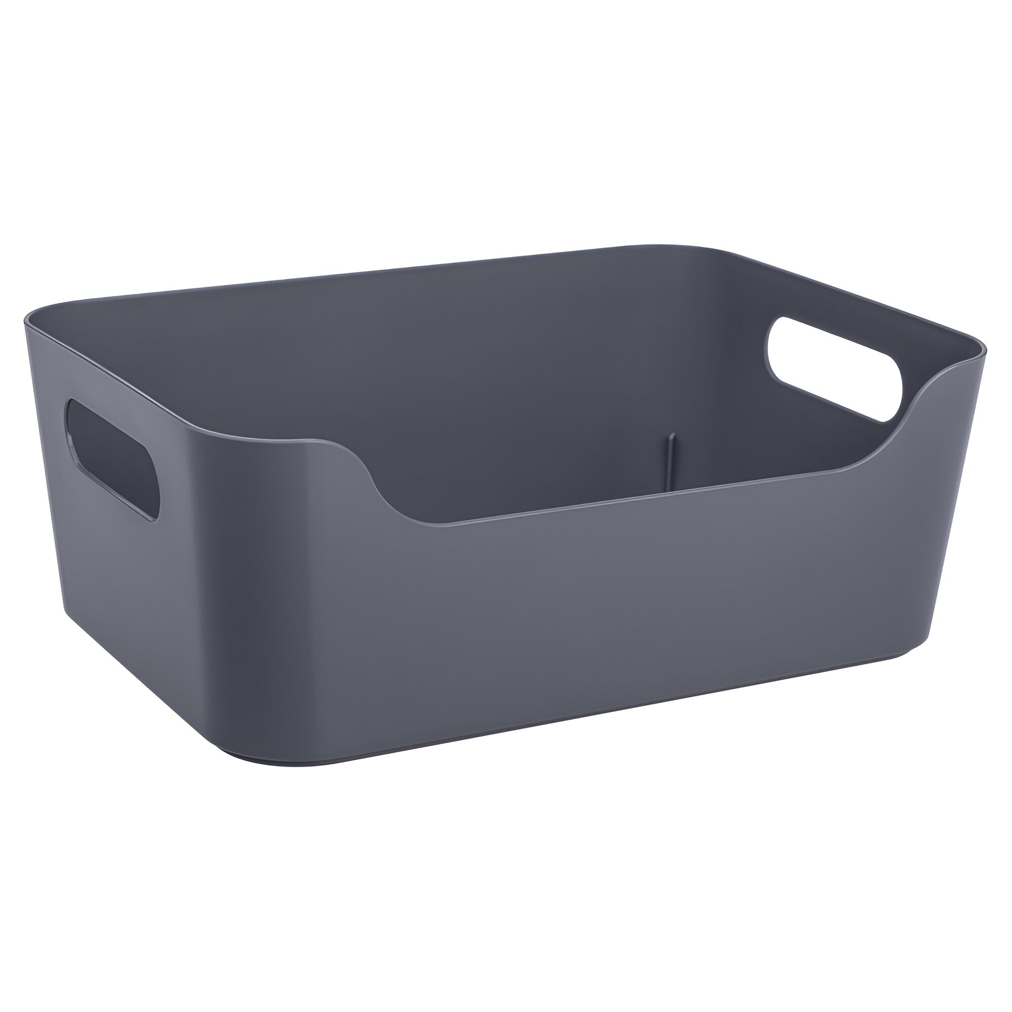 Корзина универсальная Econova Scandi 340 x 240 x 140 мм 10 л серая