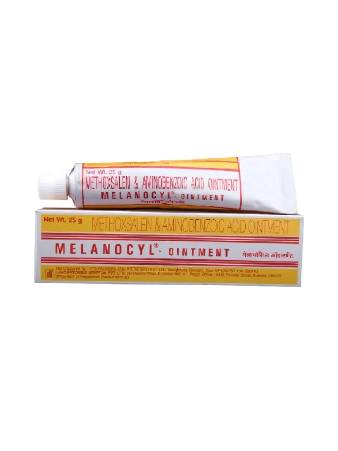 Меланоциловая мазь для лечения псориаза и витилиго Melanocyl-ointment 25гр