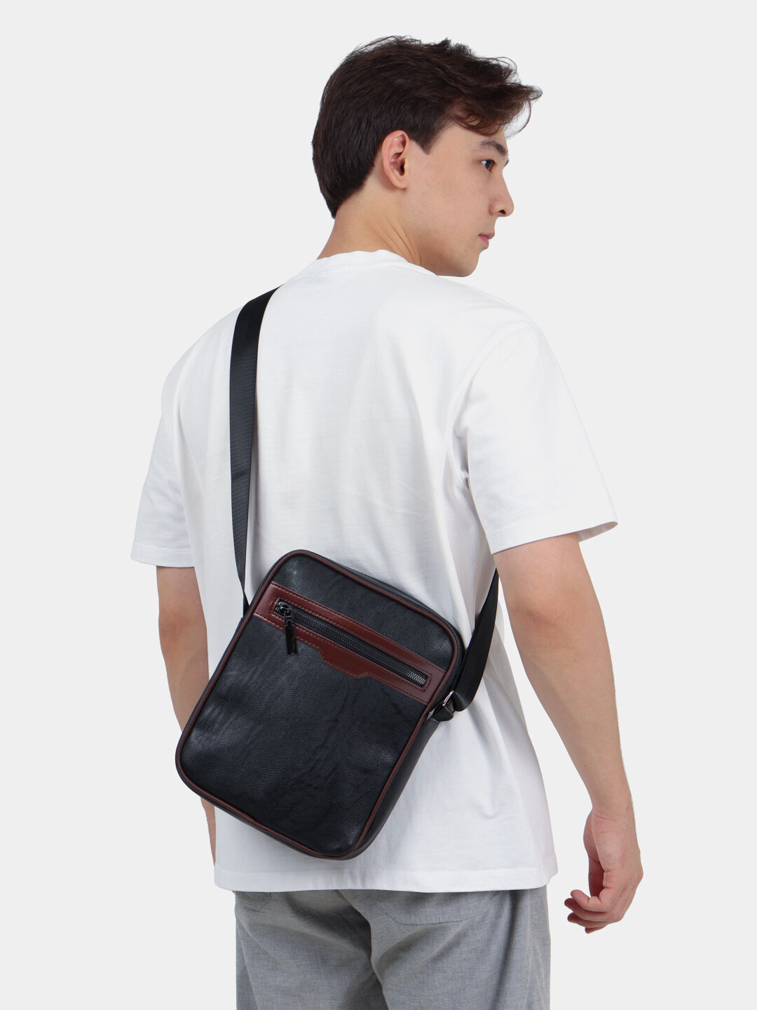 Сумка  сумка классическая повседневняя, фактура матовая, черный (black)