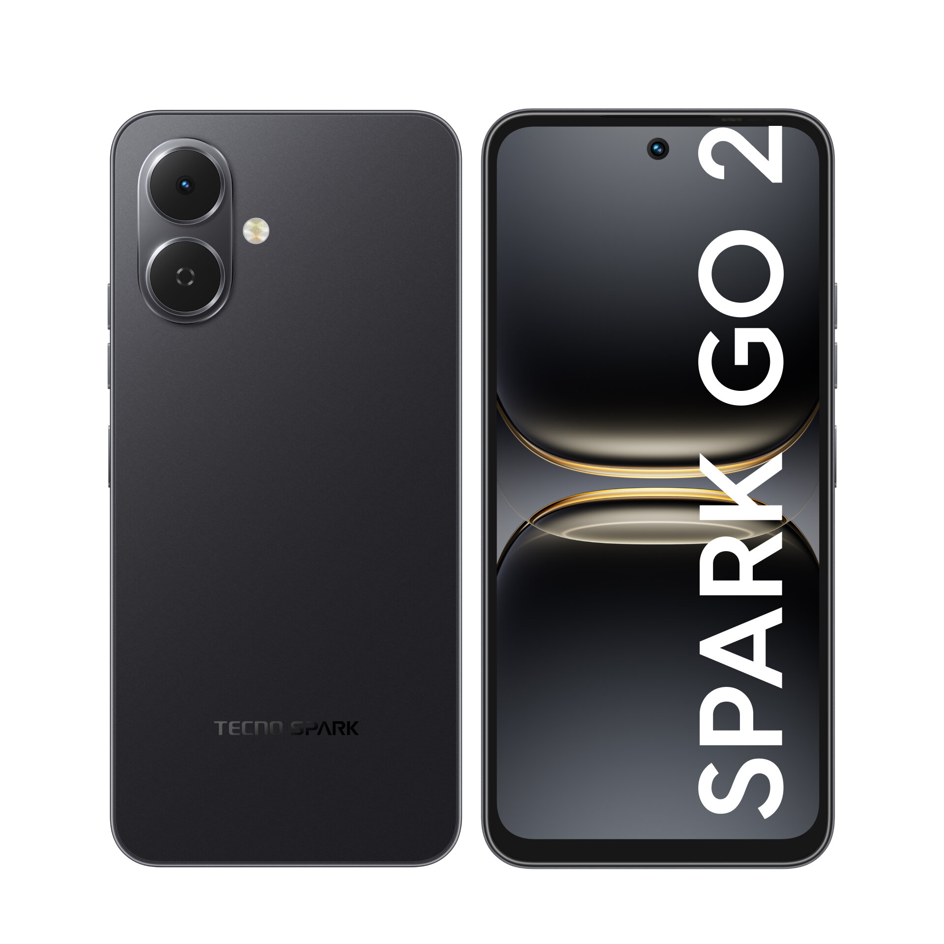 Смартфон TECNO SPARK Go 2 3ГБ/64ГБ, черный (ink black) — фото 1