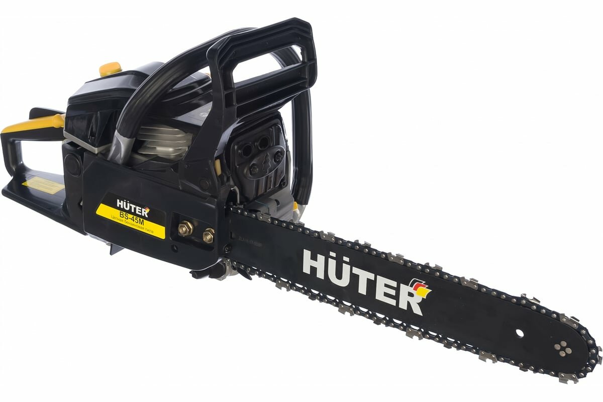 Бензопила 1700Вт 2,3л/с. шина 40см цепь 3/8 BS-45М HUTER