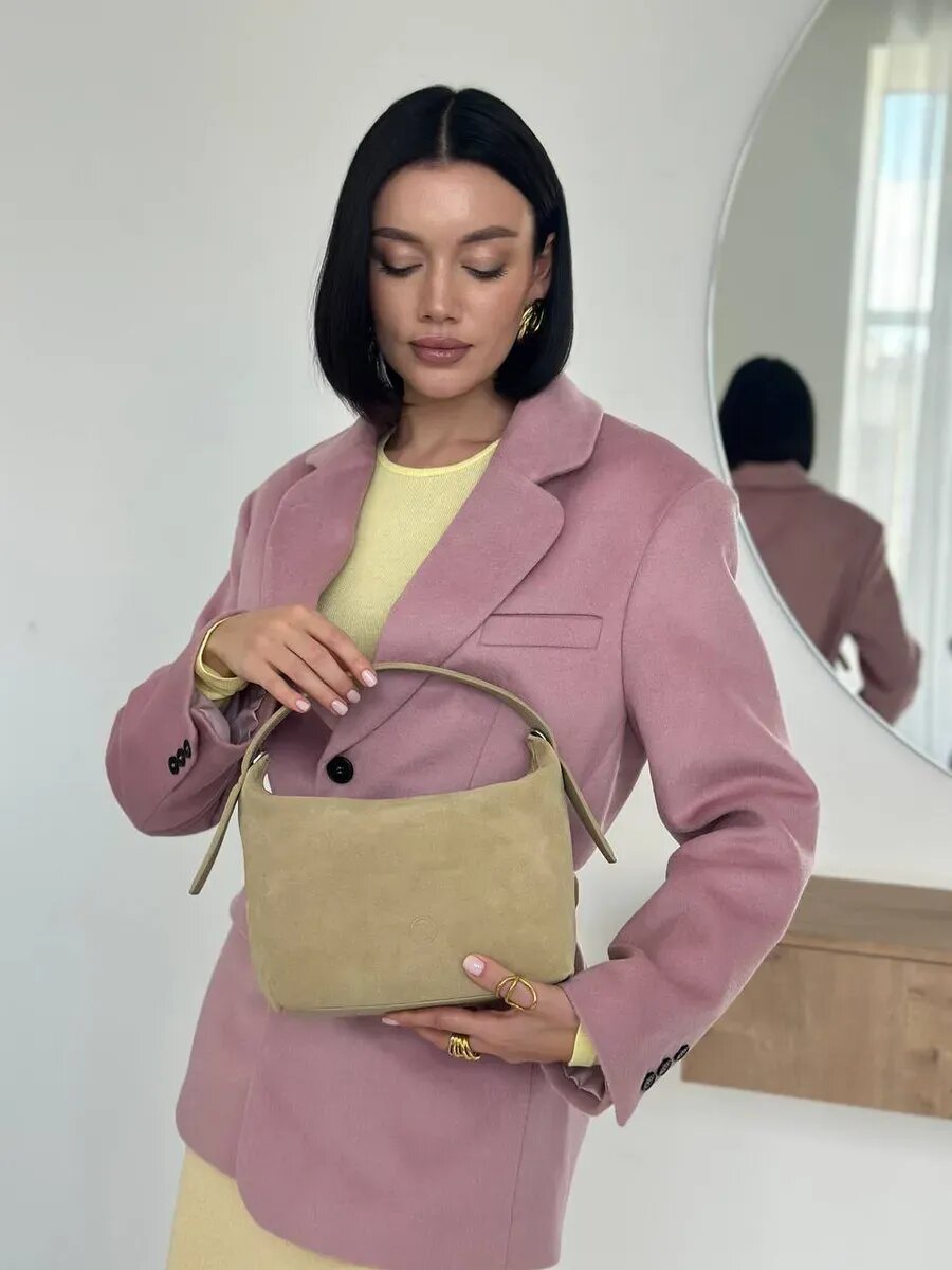 Сумка хобо Paprika Bag Italy, зеленый — фото 1