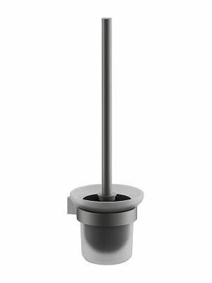 Ершик для унитаза настенный с держателем BELZ B91210 оружейная сталь