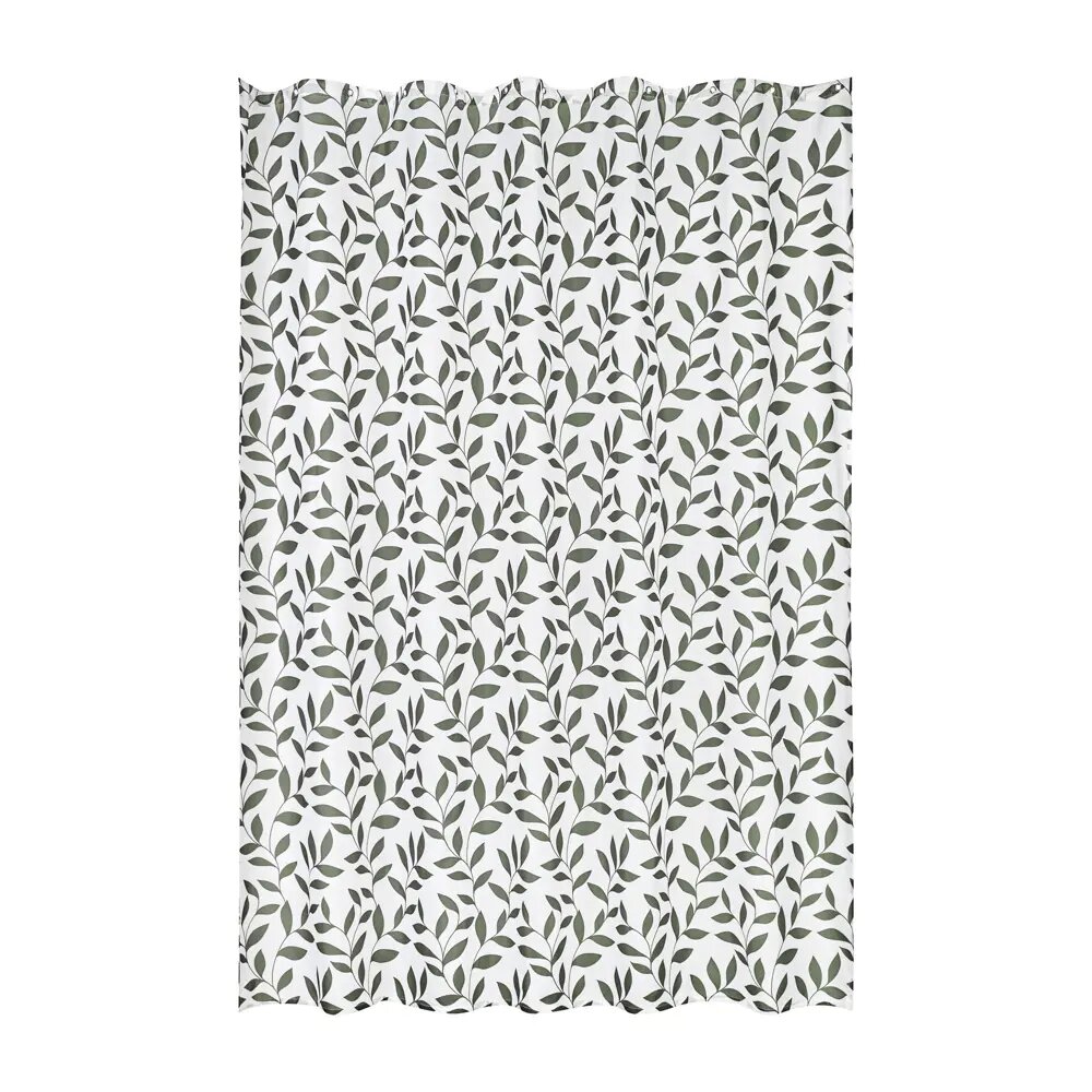 Штора для ванной Tree 630-15 180x200 см цвет белый зеленый