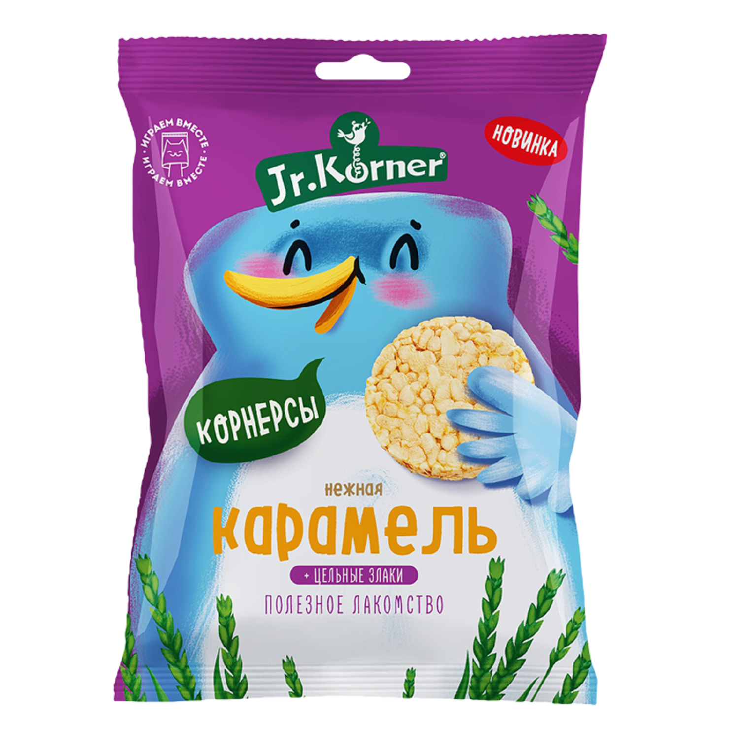 Хлебцы Dr.Korner "Карамельные", рисовые, мини, в упаковке 30 гр.