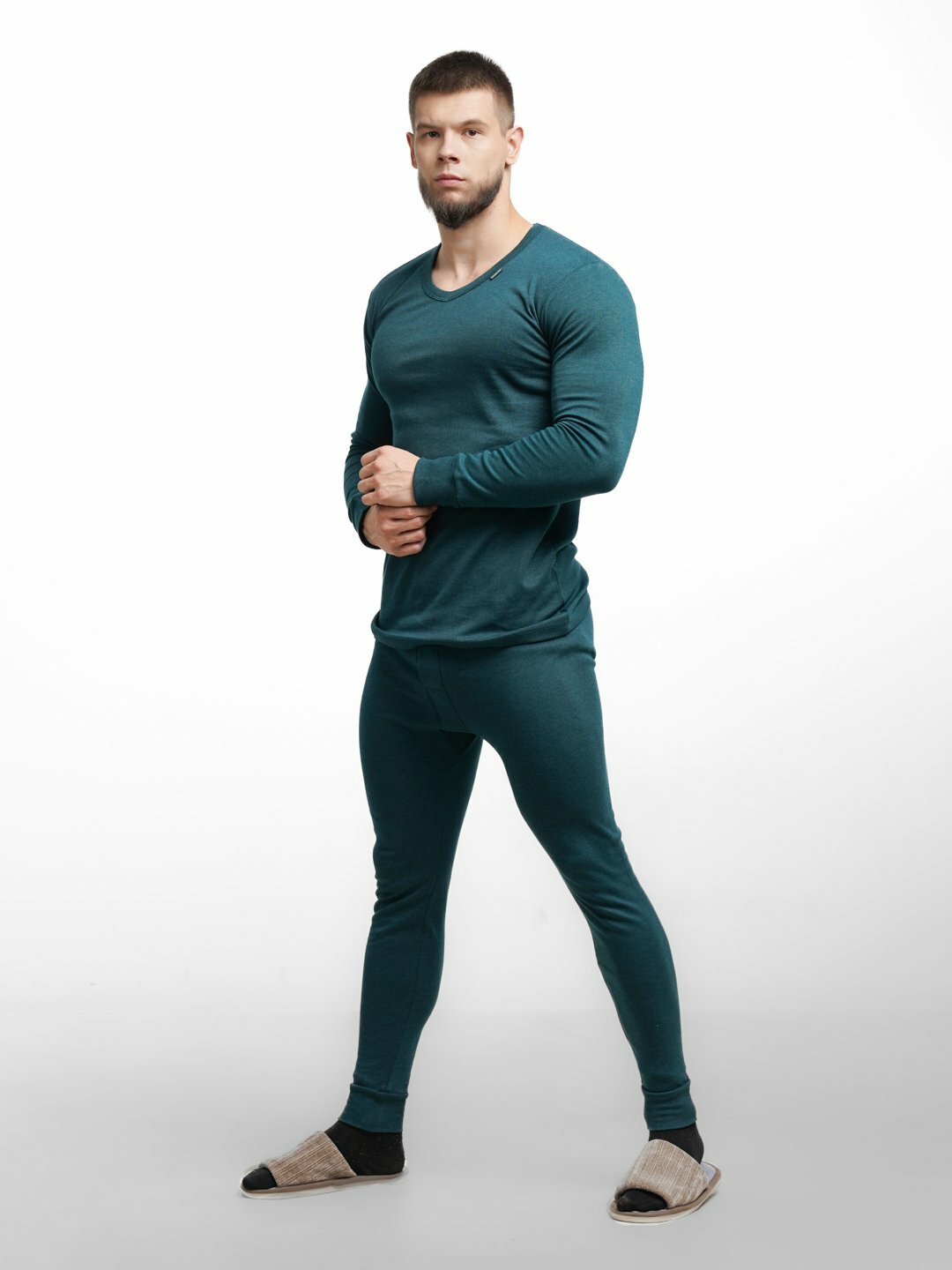 Комплект термобелья Saffire L - 4XL, размер XL, green — фото 1