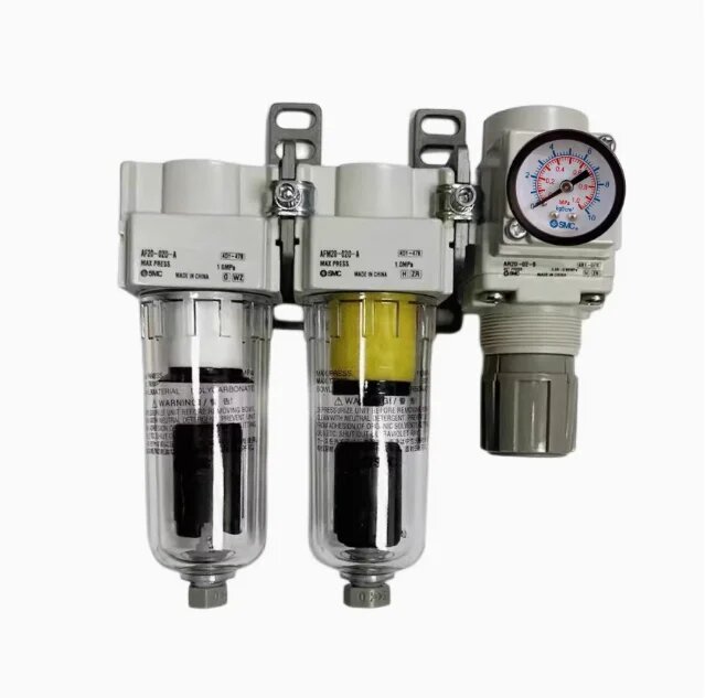 Тройной фильтр SMC AC20C-01DE-B AC20C-02DE-B AC30C-02DE-B AC30C-03DE-B AC40C-03DE-B AC40C-04DE-B AC20C-01CE-B AC20C-02CE-B