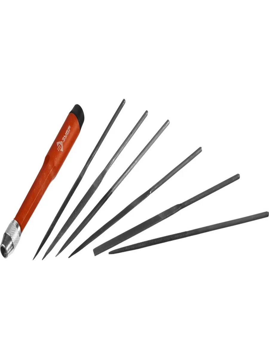 6 шт, 140 мм, набор надфилей