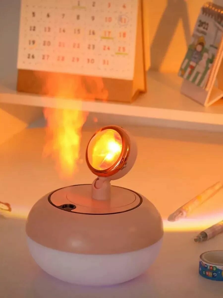 Увлажнитель воздуха для дома, розовый