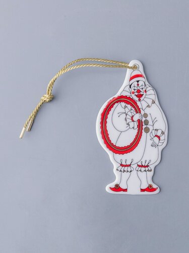 Изображение товара Елочная игрушка Гранд цирк «Клоун» 10.5 см, Императорский фарфоровый завод