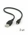 Кабель USB - miniUSB (CC-5PUSB2D-0.3M) 0.3 м, черный, 2 шт.