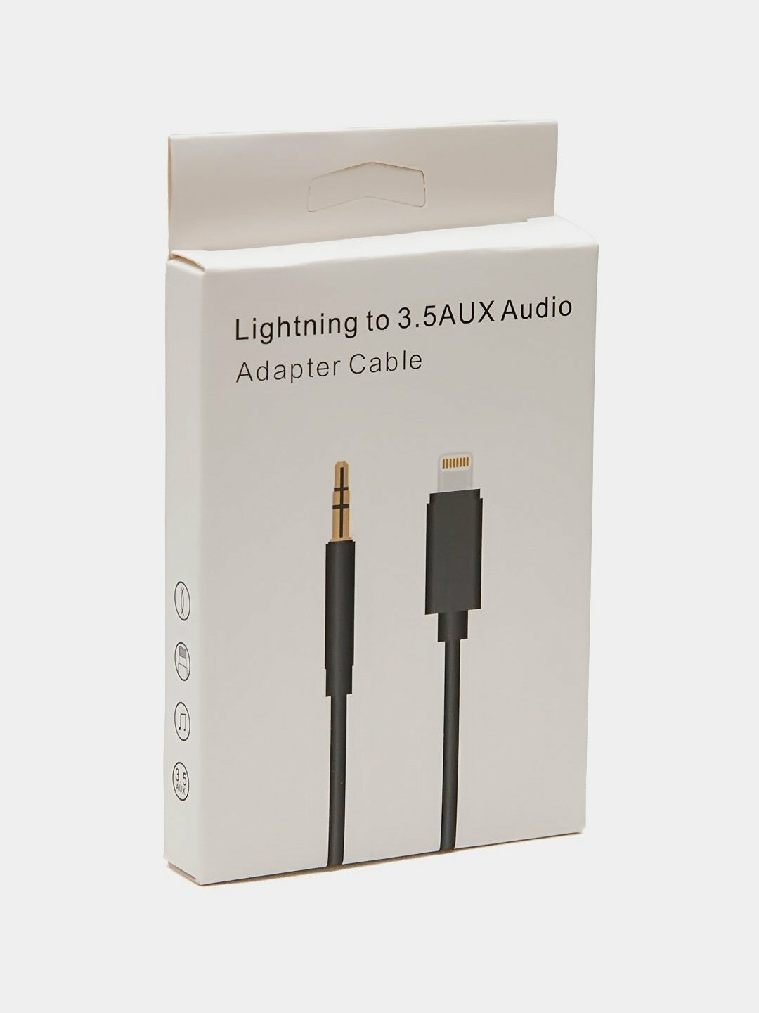 Аудио кабель, адаптер Lightning на 3,5 мм AUX, для iPhone, iPad