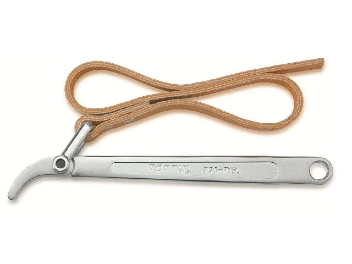 Ключ ленточный TOPTUL JJA H0902, нержавеющая сталь, для фильтров