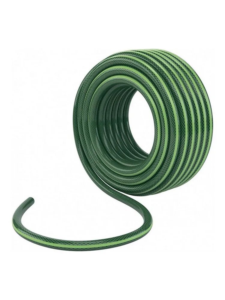 Шланг Palisad поливочный армированный 3 слойный ПВХ 1/2" 15 м (67480)