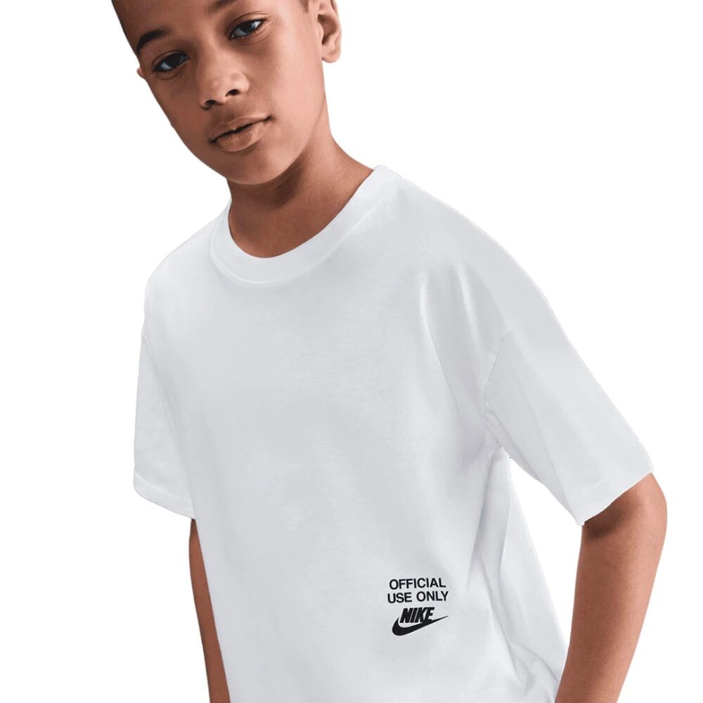 Футболка NIKE, размер S INT, белый — фото 1