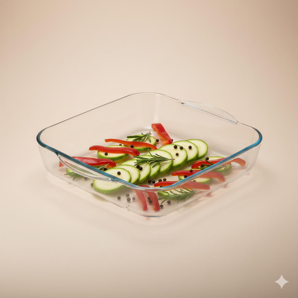 Форма для запекания PASABAHCE BORCAM 5902400 стекло 3250 мл, жаропрочная