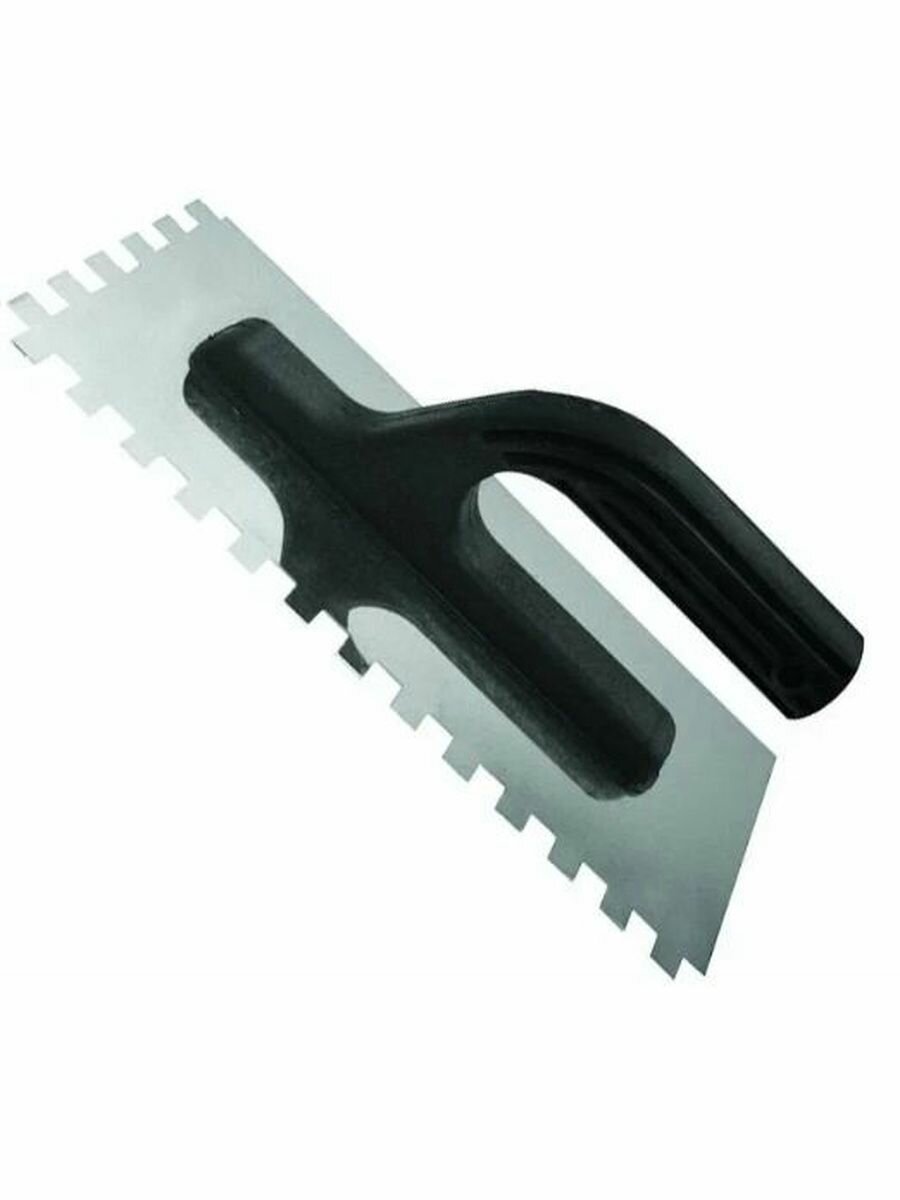 Гладилка бибер 270х130мм нержавеющая зубчатая 6мм 35313