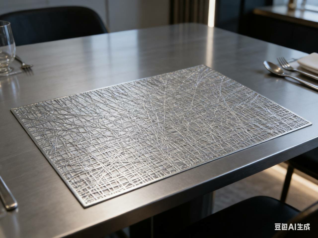 Коврик для сервировки стола, "KEA", 38х38 см, не выцветает, 6шт, прямоугольник