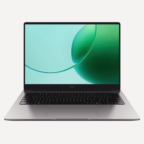 Изображение товара 14" Ноутбук 2026 Honor MagicBook X14, 1920x1200 IPS, AMD Ryzen 7 7735HS (4.75 ГГц), RAM 16 ГБ LPDDR5x, SSD 512 ГБ, AMD Radeon 680M, Windows 11 Pro + MS Office Pro, Серый, Русская раскладка