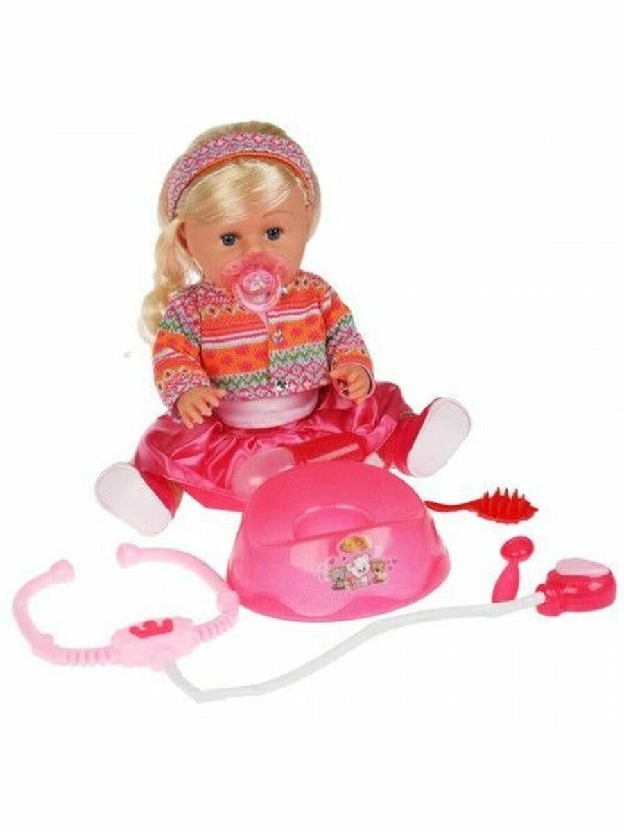 Кукла интерактивная Настюша 40см