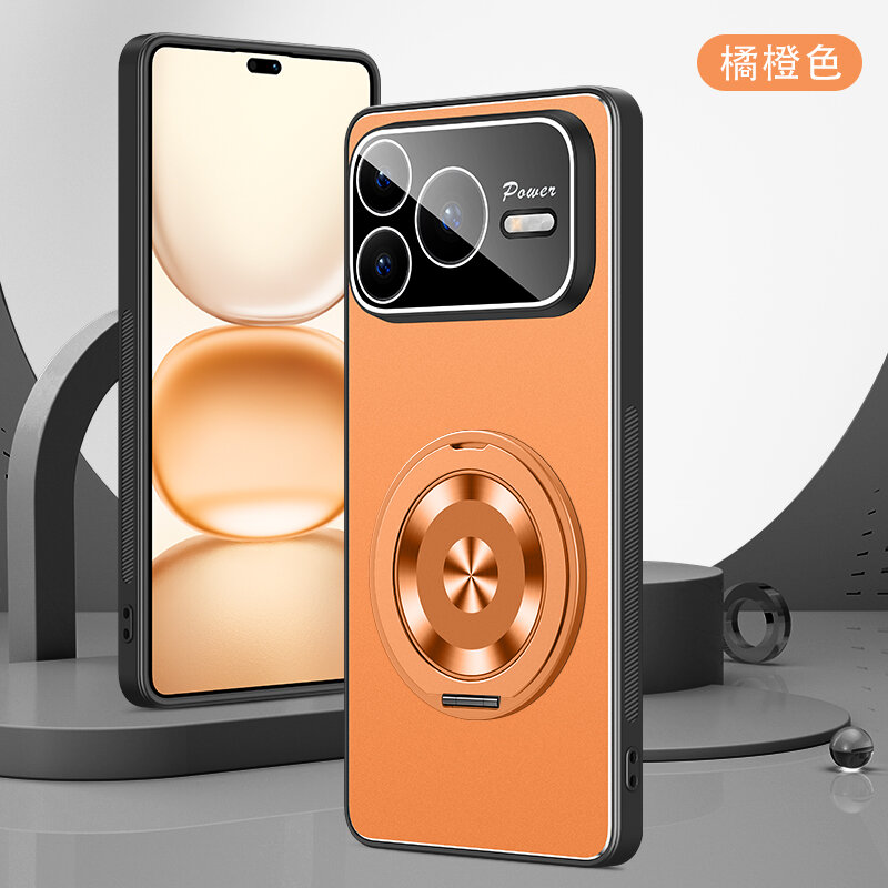 Чехол для Honor Power 2/ Хонор Power 2, soft touch, чехол-кардиомонитор, поликарбонат (PC), защита камеры, ударопрочный, встроенная подставка, усиленные углы, Honor, Honor Power 2, orange,