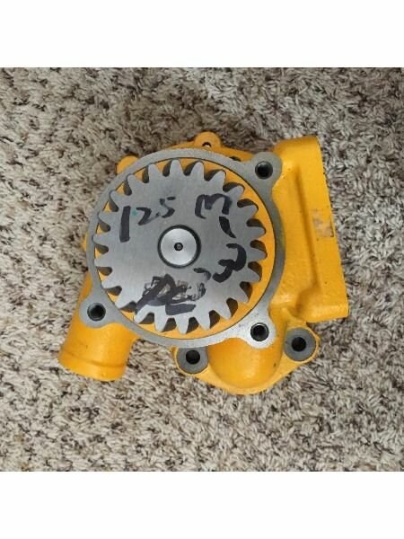 Насос водяной S6D125 6151-61-1101 для экскаватора Komatsu PC400-5, PC300-3, охлаждение двигателя