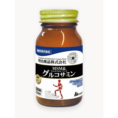 БАД Noguchi MSM+глюкозамин+хондроитин+коллаген, 360 таблеток