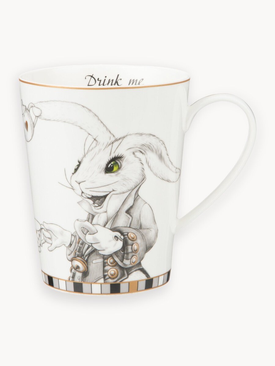 Кружка Lefard "Wonderland", 450 мл, для кофе и чая, фарфор