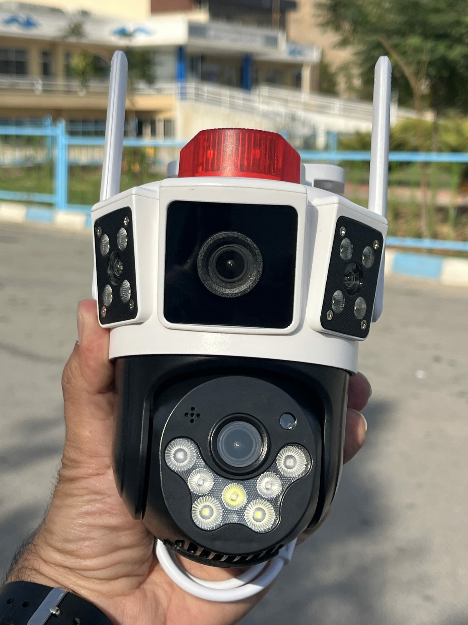 Умная камера O-Kam, с двумя линзами, ИК-подсветка, Wi-Fi, IP66