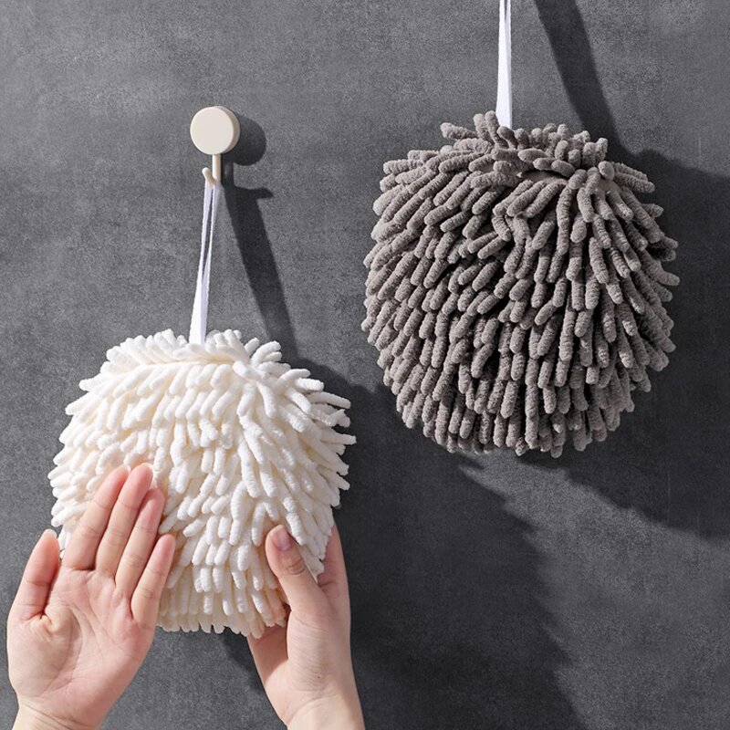 Полотенца Xiaomi Шарик-полотенце для рук Xiaomi, впитывающий, быстросохнущий, мягкий на ощупь