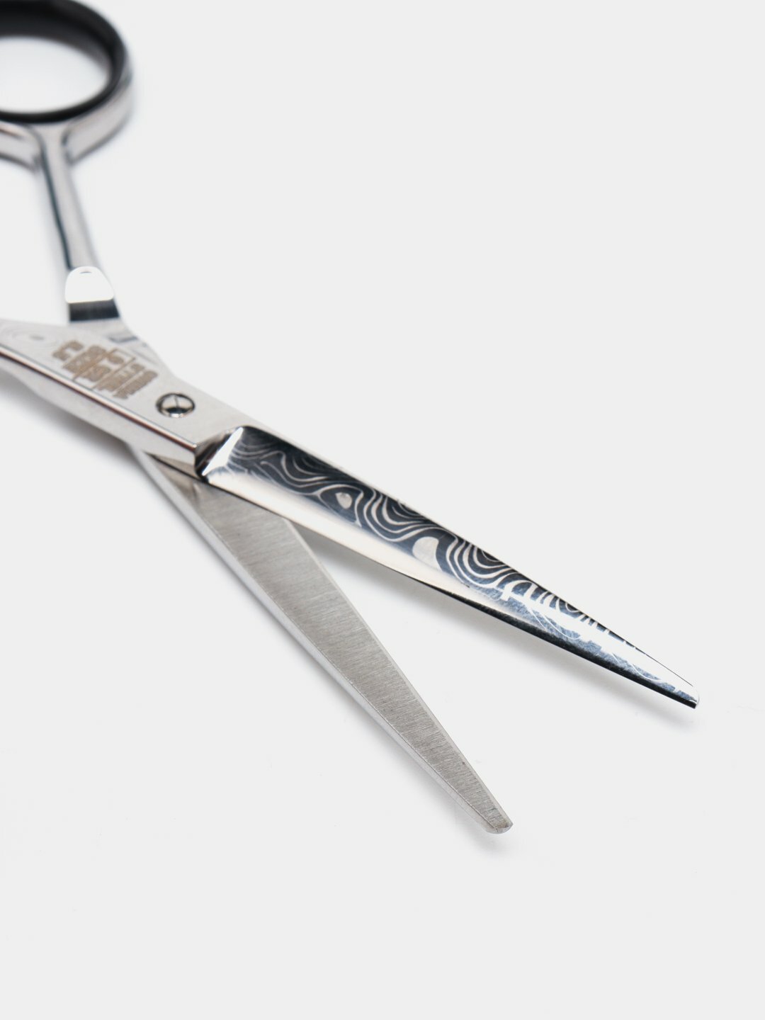 Ножницы SATURN JackPro, парикмахерские, нержавеющая сталь, эргономичные, серые — фото 1