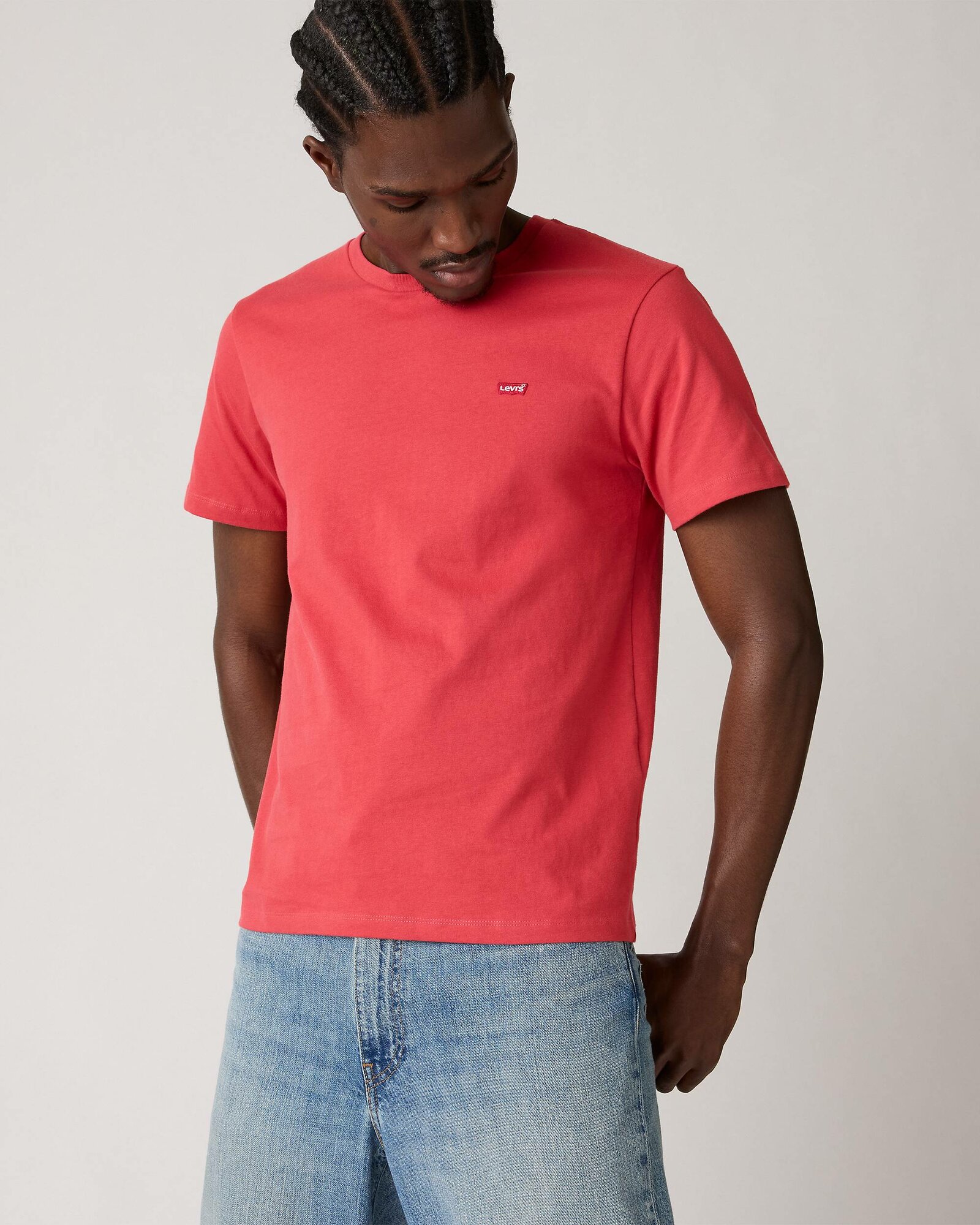 Футболка Levi's Original Housemark Tee, размер L, красный