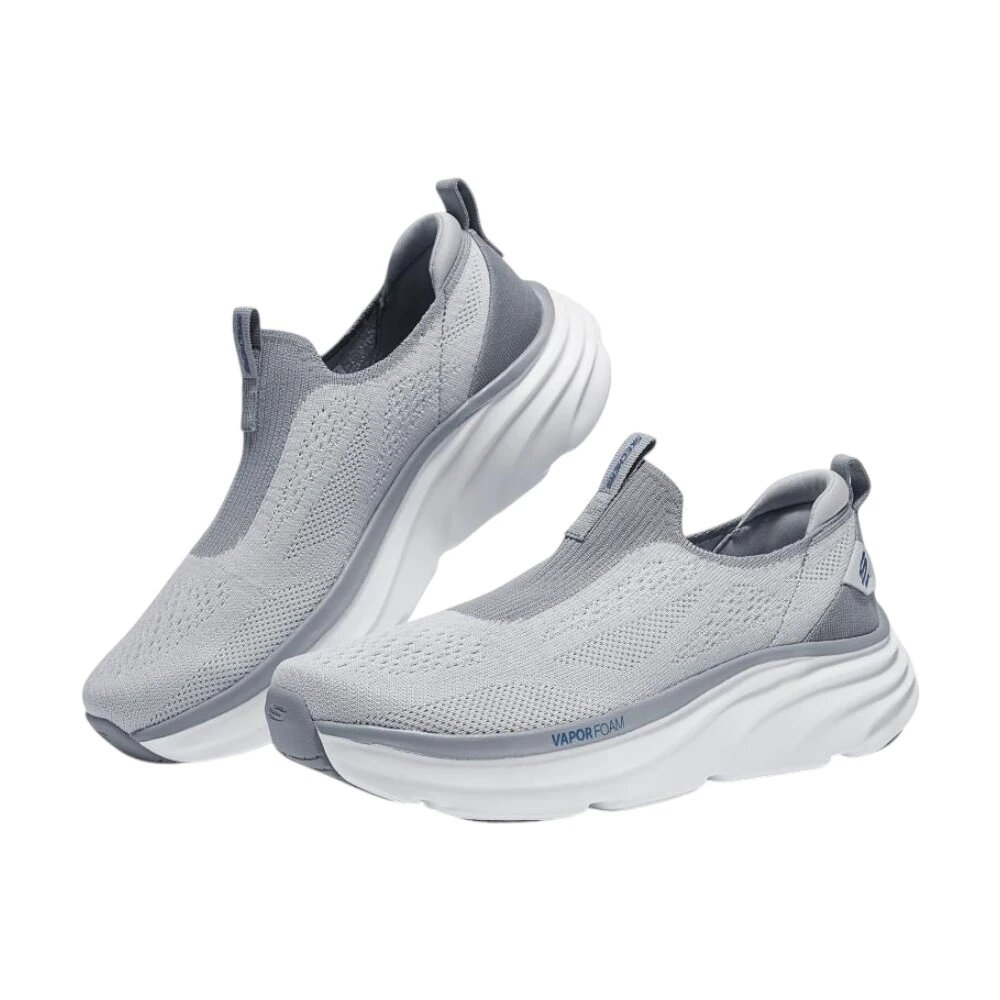 Слипоны SKECHERS, размер 10,5 US, серый — фото 1