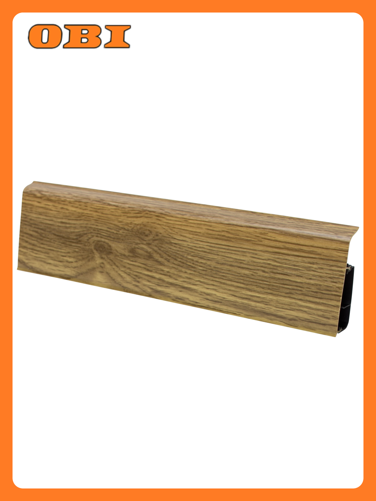 Плинтус напольный ПВХ SALAG LIMA 72 мм Дуб Аргос