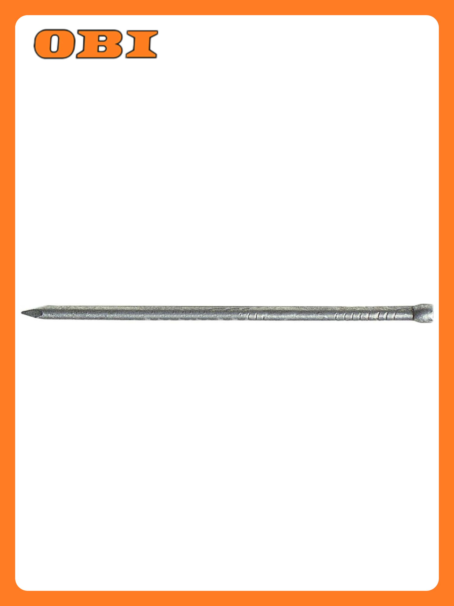 Финишные гвозди Tech KREP Стройбат  оцинкованные  1 8x40 мм  260 г