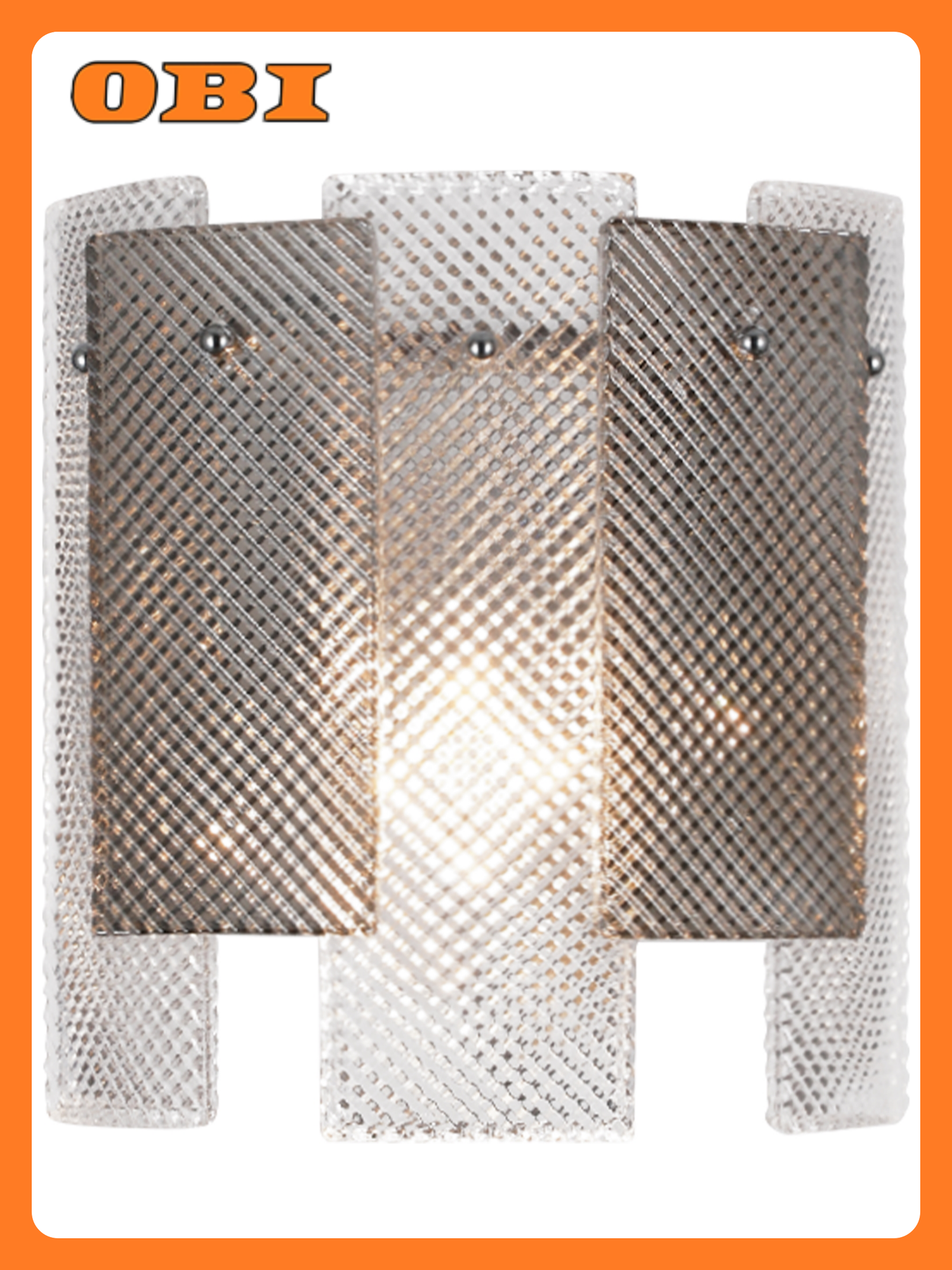 Светильник FR5198WL-01CH E14 60 Вт арматура из металла стекло хром