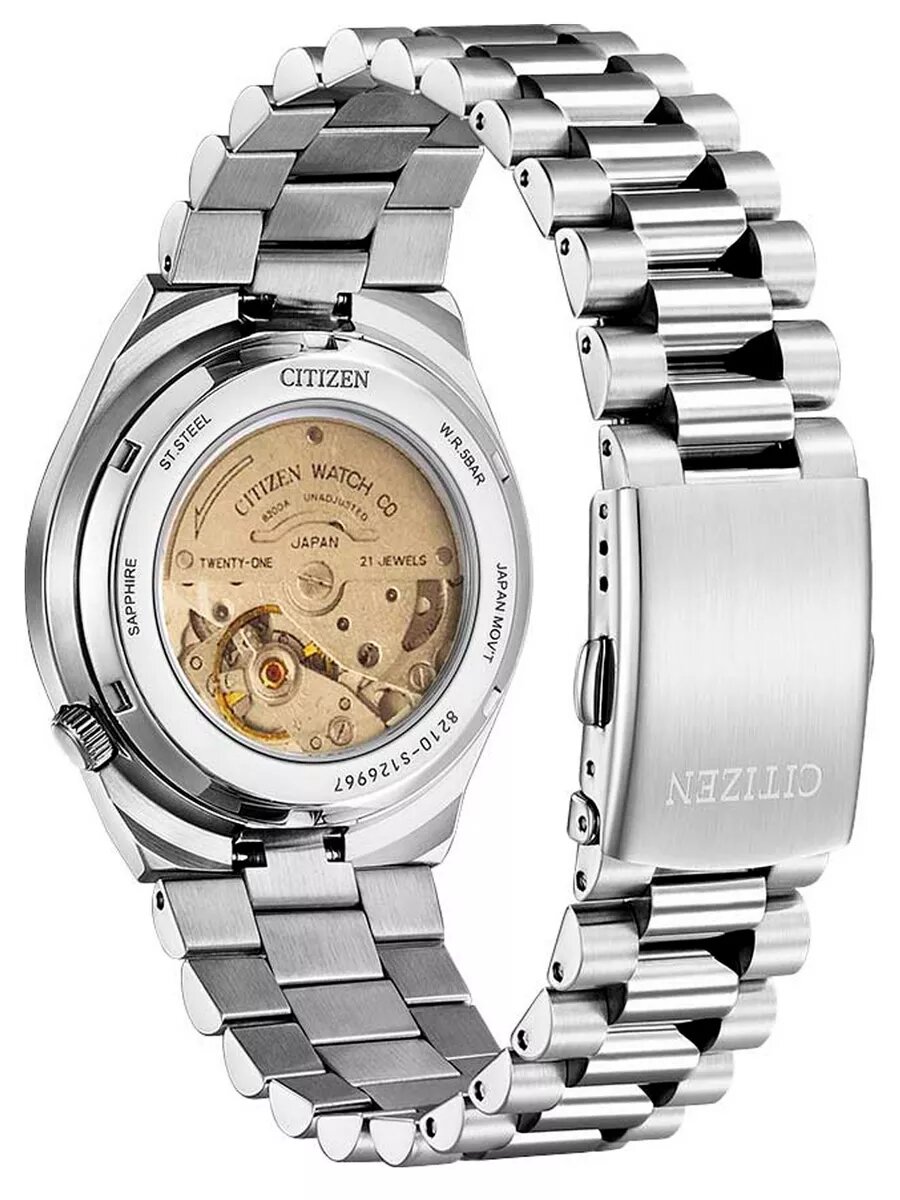 Наручные часы CITIZEN, зеленый, — фото 1