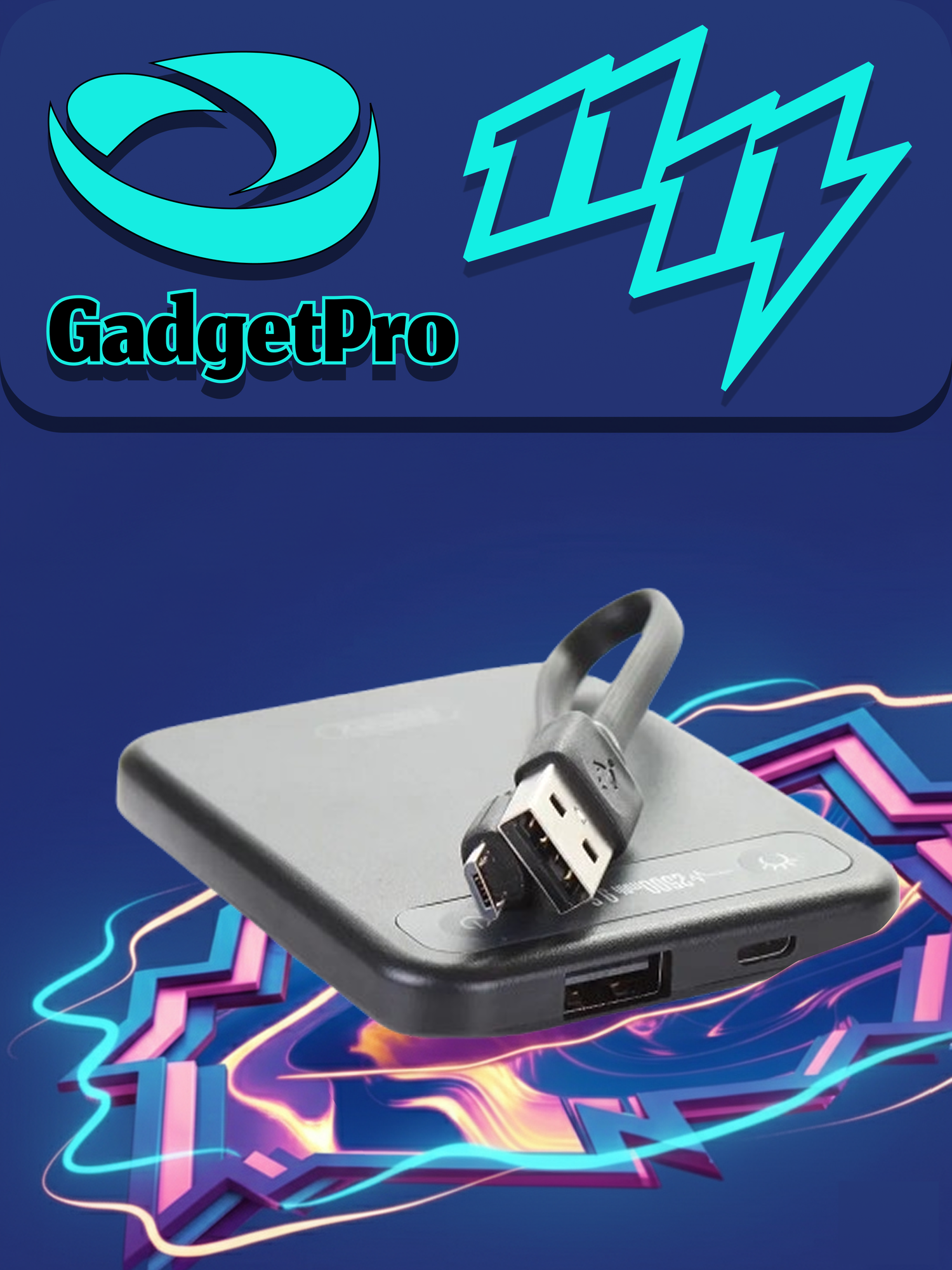 Портативный аккумулятор Remax RPP-51 20000mAh Черный - компактный и надежный внешний аккумулятор