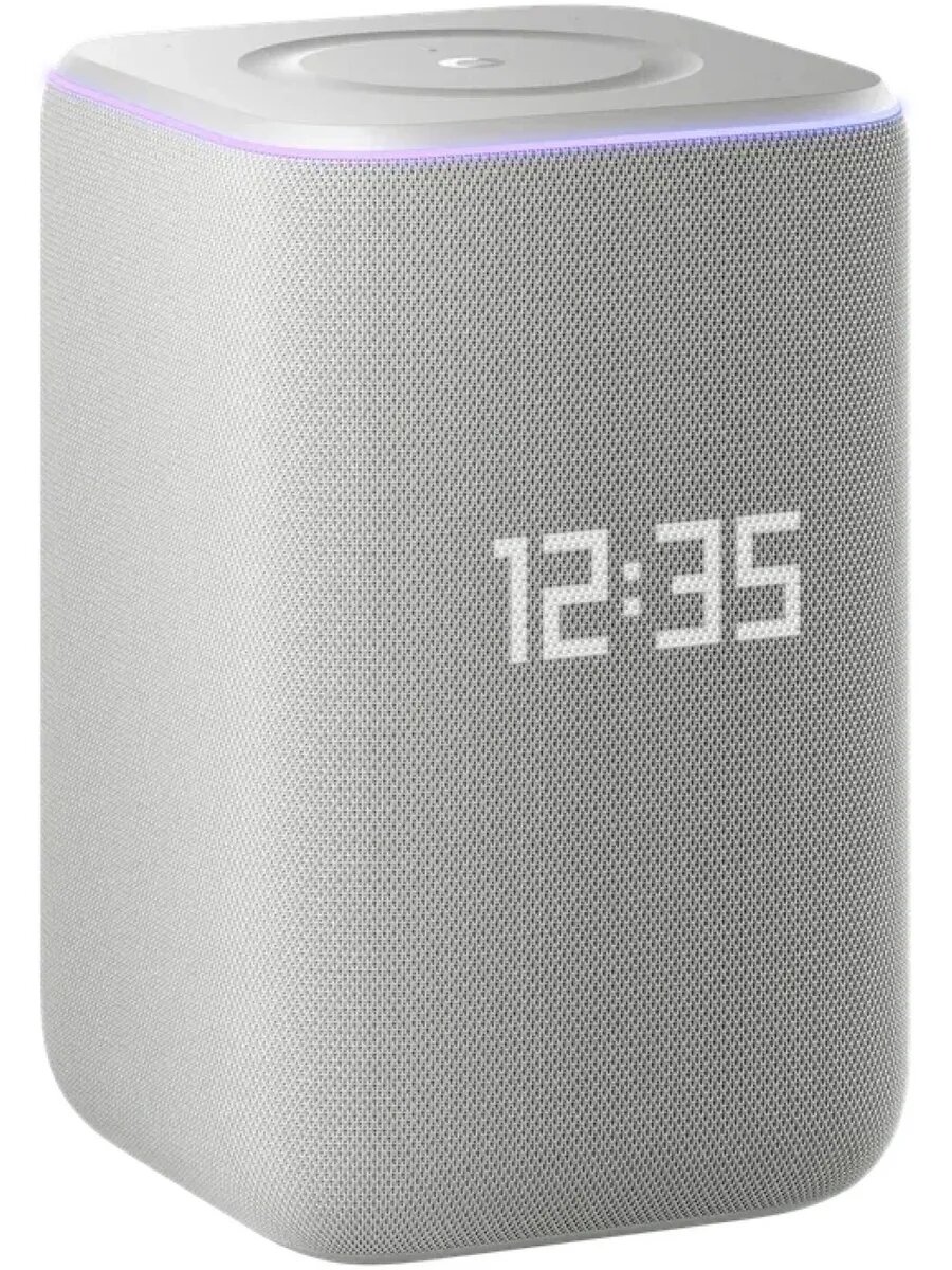 Умная колонка Yandex Станция 3 Алиса серый (YNDX-00060GRY)