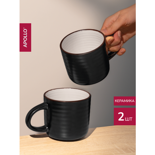 Набор кружек Apollo объем 450 мл 2 предмета в наборе керамика 1150₽