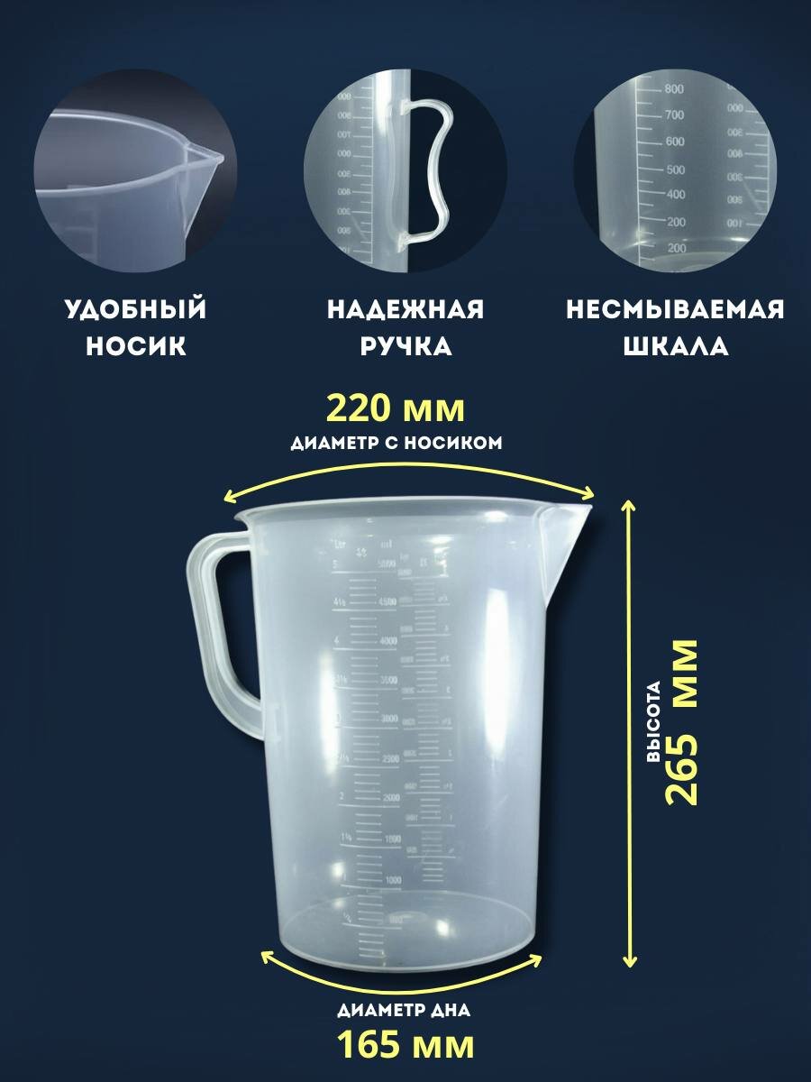 Набор мерных стаканов, 2 шт — фото 1