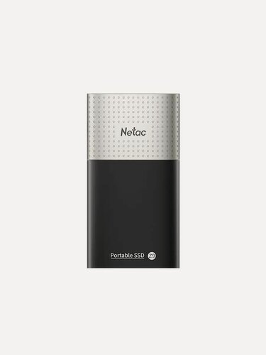 Изображение товара Внешний SSD-накопитель Netac 2TB Z9 черный/серебристый, 2 ТБ, USB 3.2 Gen 2 Type-C