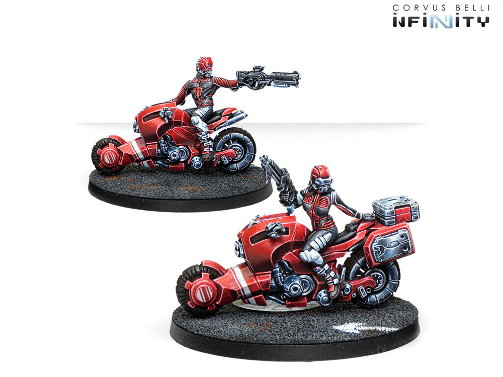 Набор миниатюр для настольный игры Inifinity Aragoto Senkenbutai (NA2-JSA)