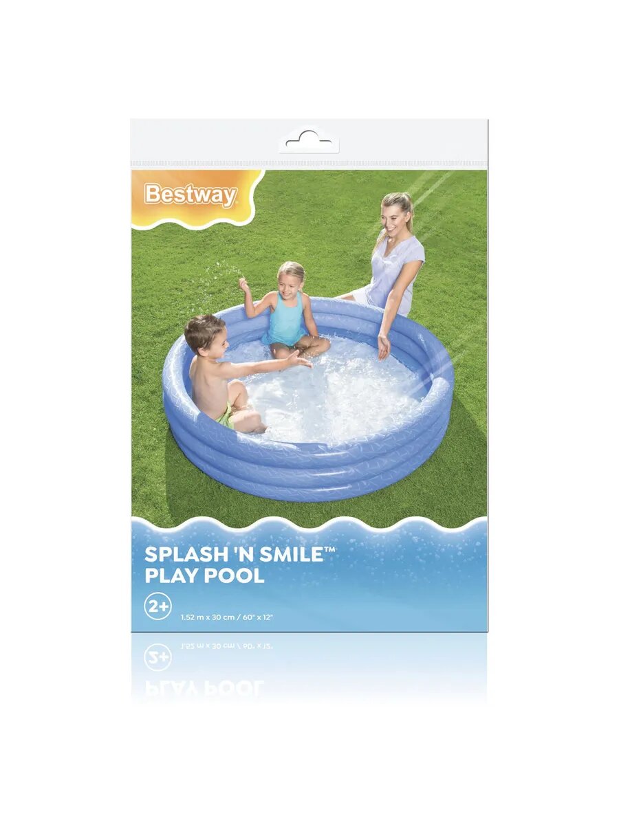 Бассейн надувной детский 152х30 см