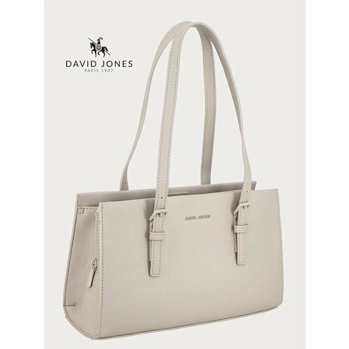 Сумка тоут DAVID JONES серый 4372₽