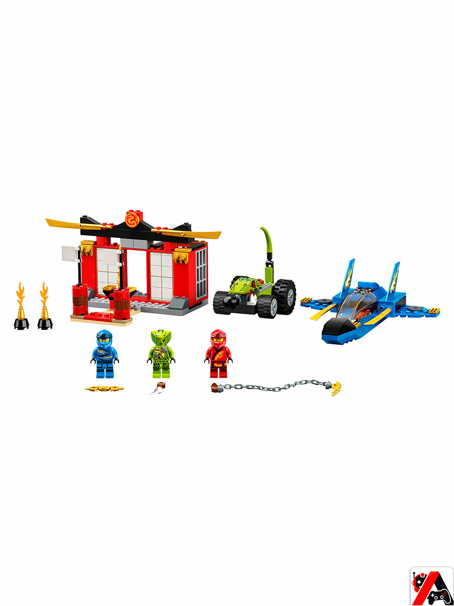 Конструктор Ниндзяго Раллийный мотоцикл Коула — фото 1