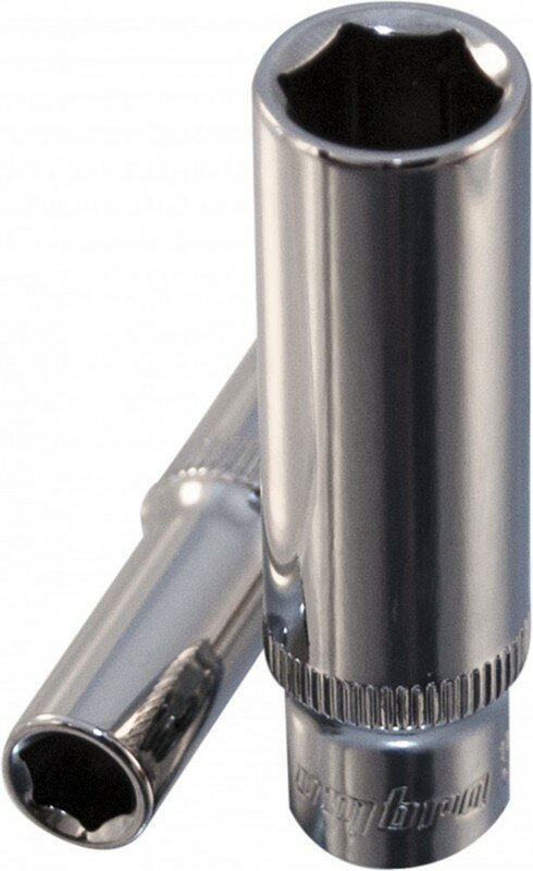 Головка торцевая глубокая OMBRA 114107 1/4"DR, 7 мм Universal