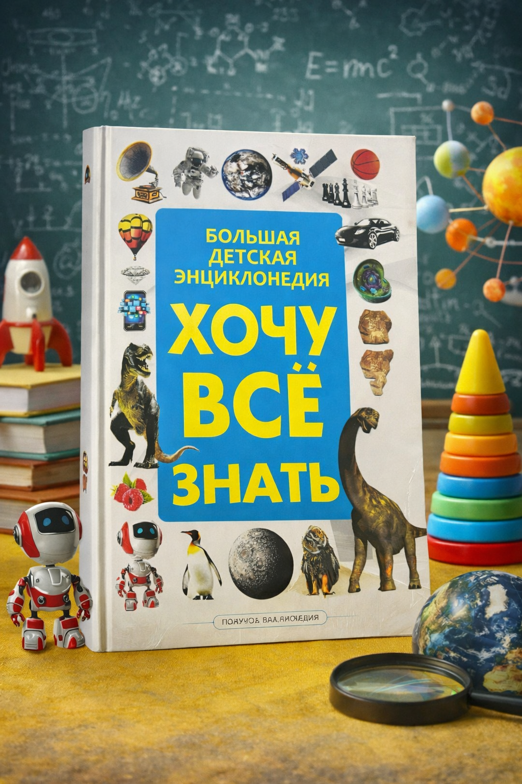 Хочу всё знать — большая детская энциклопедия для любознательных детей